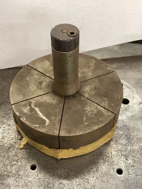 Expanding Machine Collet 6in Diameter