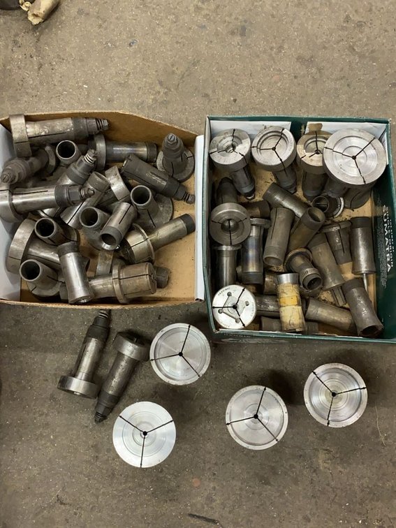 Assortment of E Collets