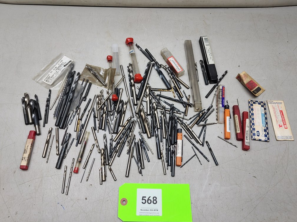Assorted Drill Bits and Reamers.