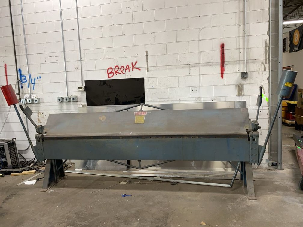 Roper Whitney 1016 Connecticut Bending Brake