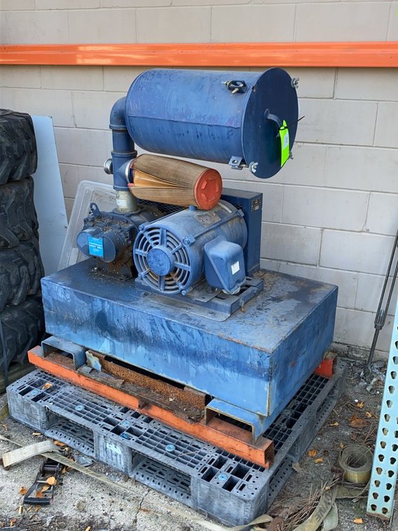 Republic 905-0005 20 HP Industrial Blower Package