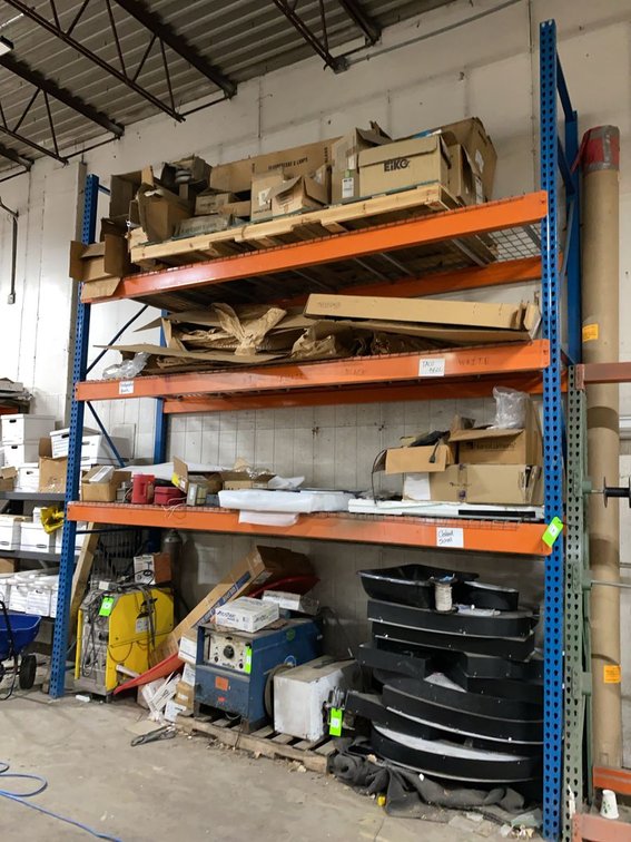 Warehouse Pallet Rack Bay 12ft x 42in x Approx. 14ft