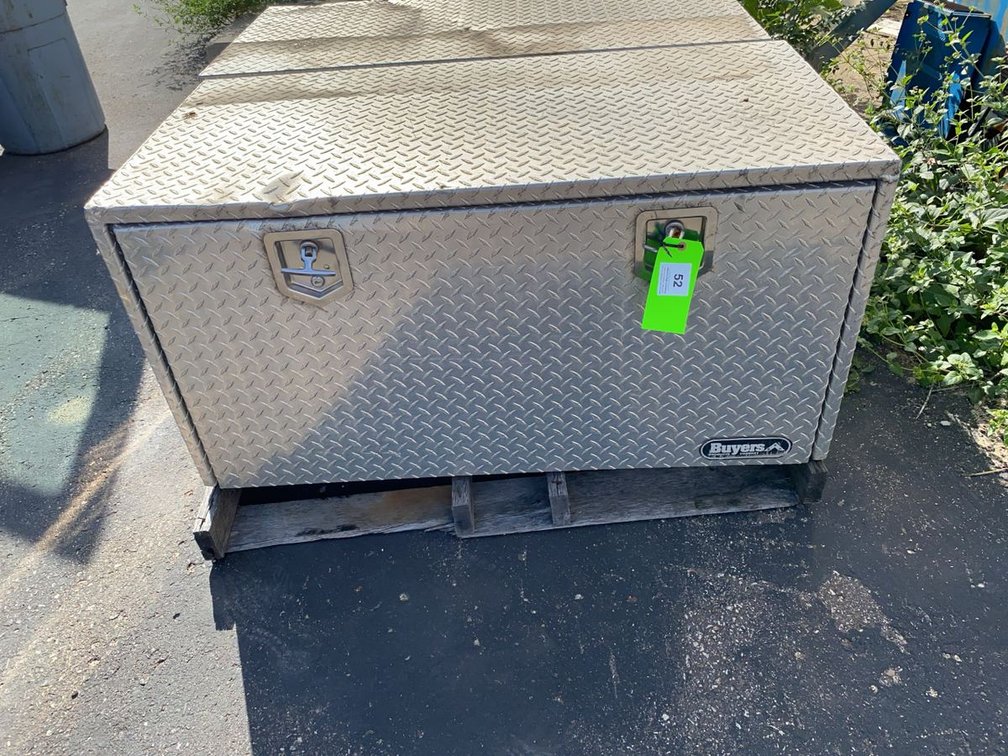 Buyers 48in Aluminum Underbody Truck Tool Box