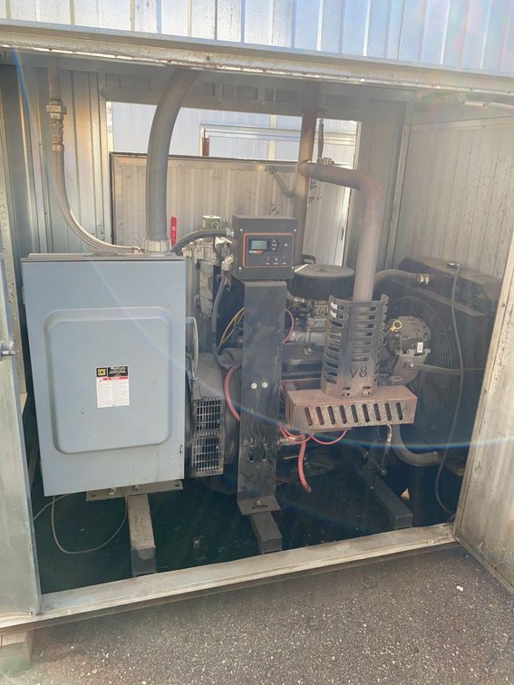48kW Enclosed Natural Gas Standby Generator