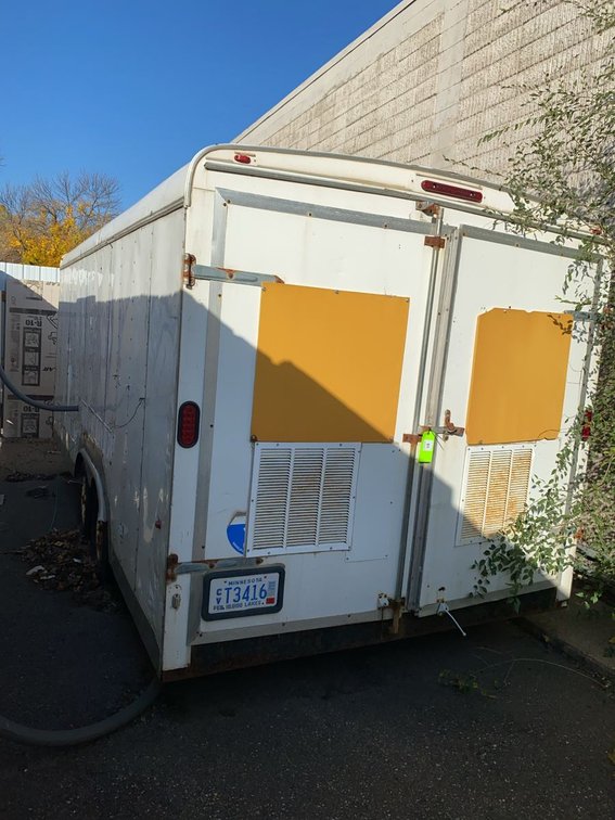 18ft Enclosed Utility Trailer with Electrical and Ventilation Buildout