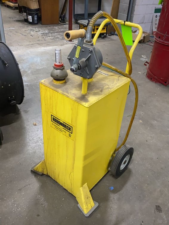 Roughneck 30-Gallon Fuel Caddy with JohnDow JDI-35 Pump