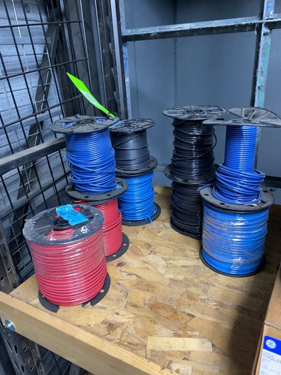 Assortment of Wire Spools