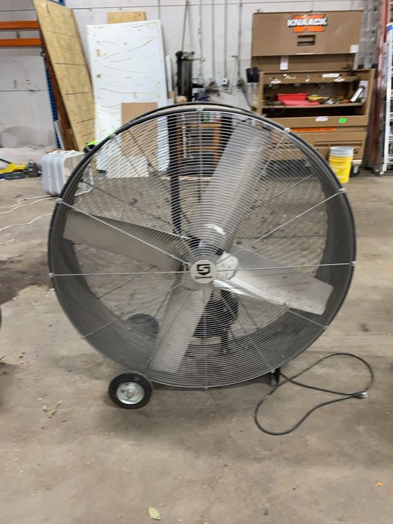 48in Belt Drive Drum Fan
