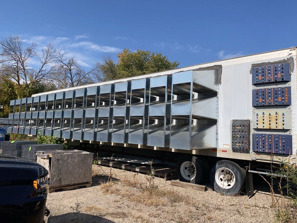 53ft Mobile Mining Trailer with Canarm 524-GVD Fan Array