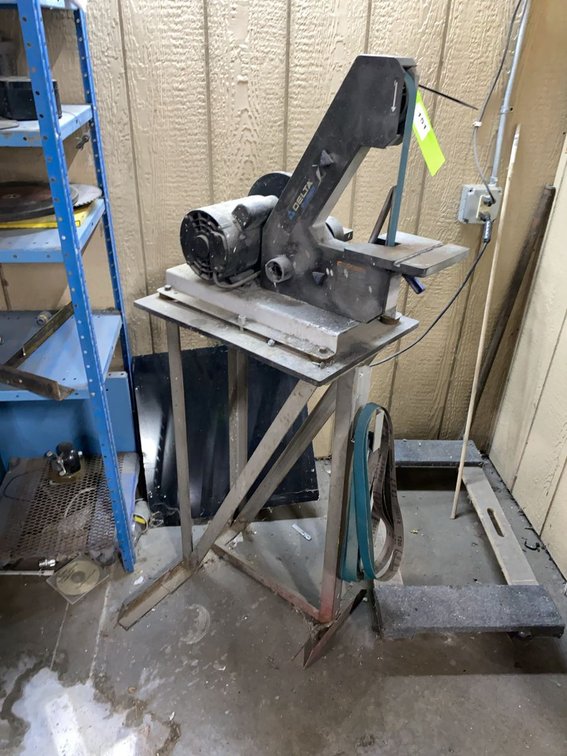 Delta ShopMaster SA180 Belt Disc Sander with Stand