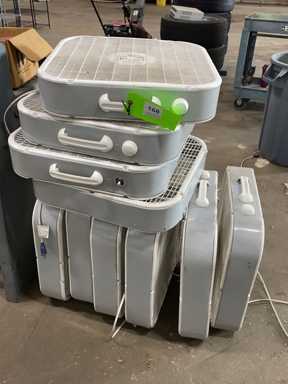 Group of Lasko Box Fans