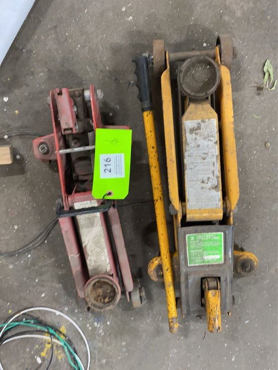 Pair of Automotive Floor Jacks