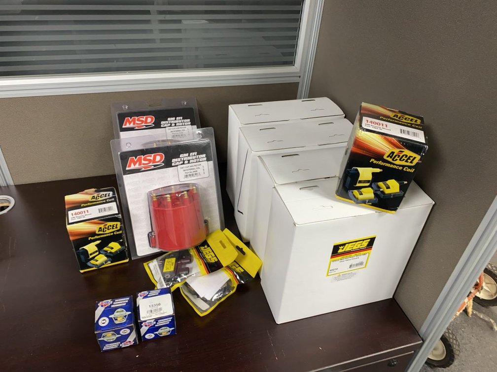Group of MSD Accel JEGS Performance Parts