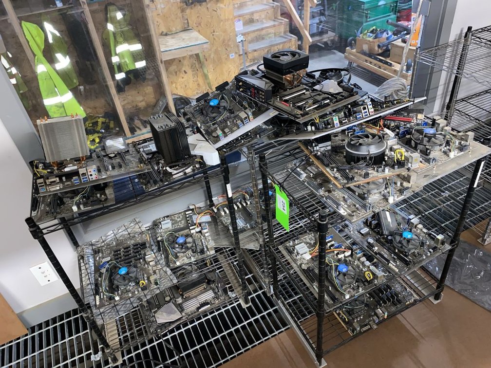 Assortment of Computer Motherboards