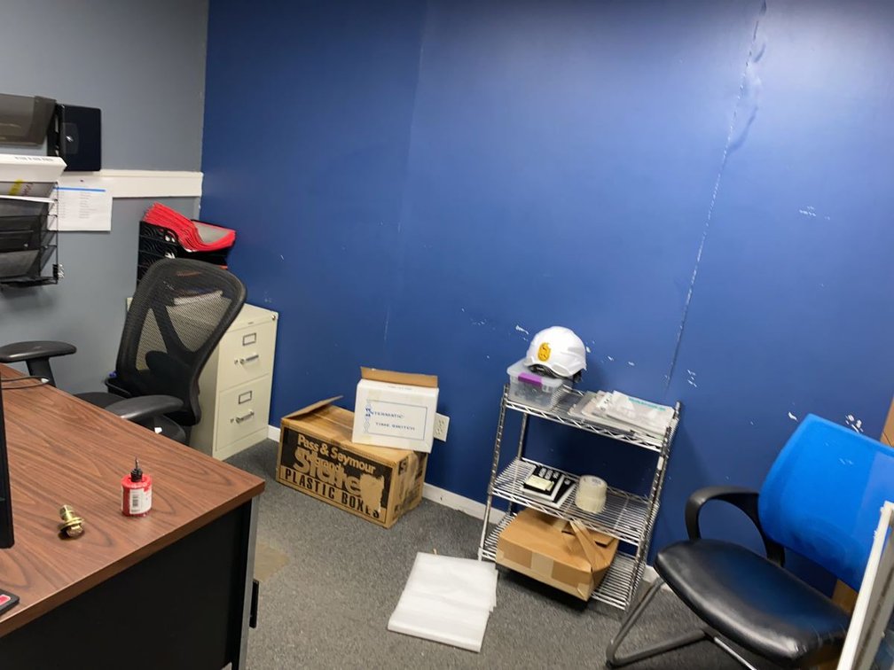 Group of Workspace Fixtures and Electronics