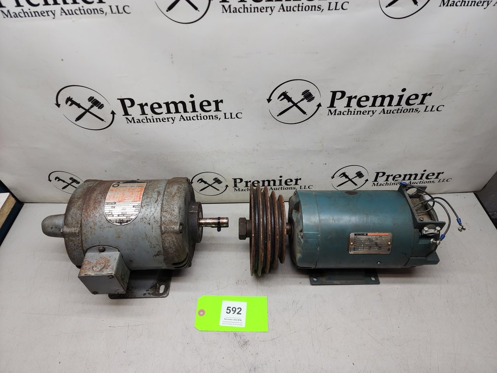 (2) 3 Phase Electric Motors.