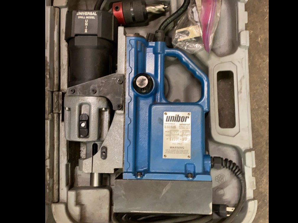 Unibor EQ50 Magnetic Drill with Case