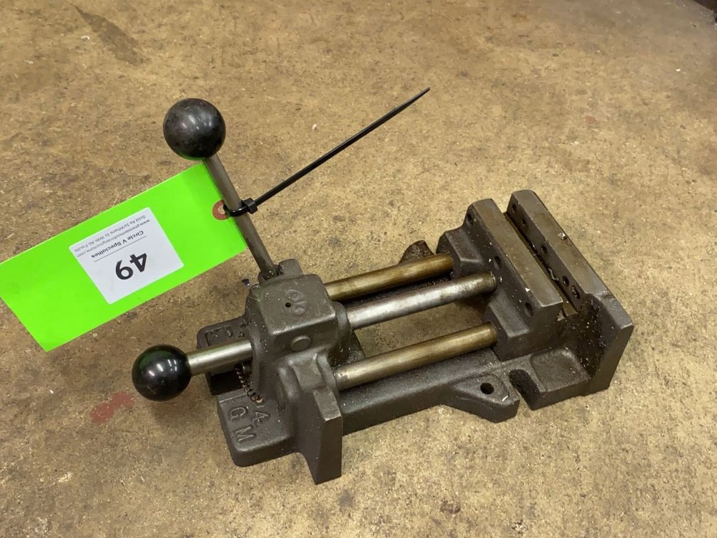 Unmarked 4CM 4in Quick-Acting Drill Press Vise