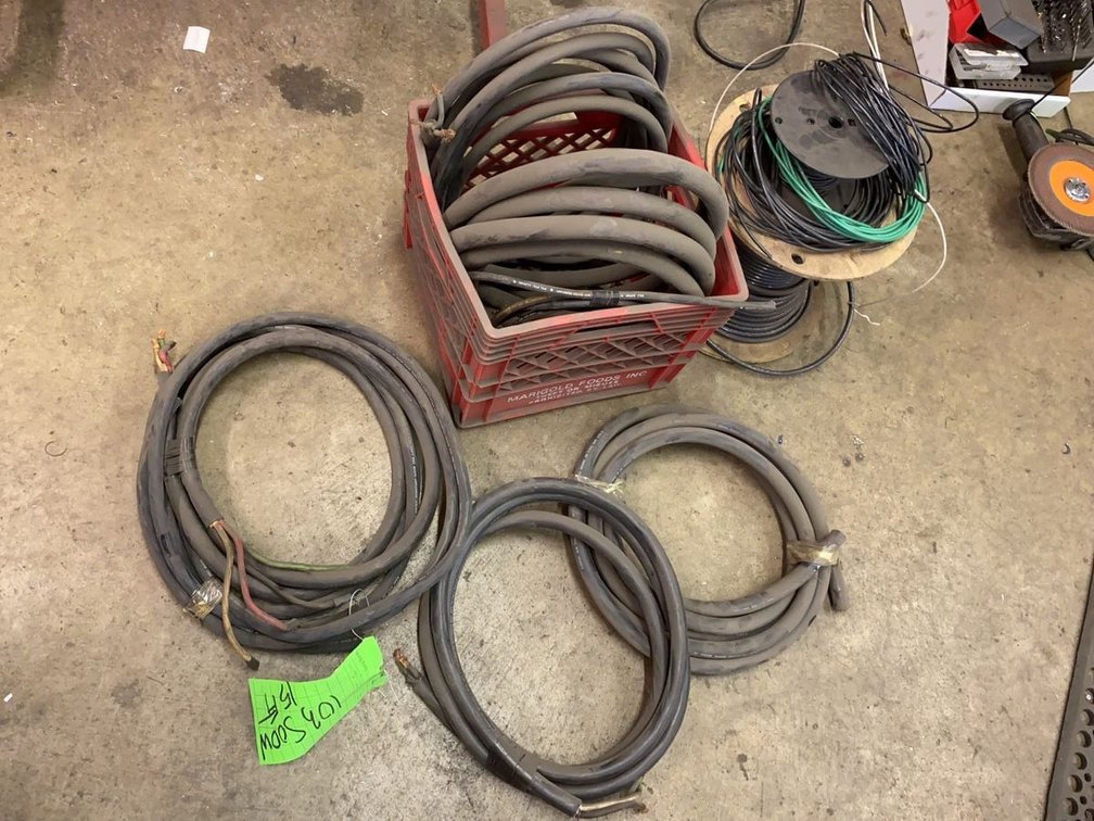 Group of Heavy-Duty Electrical Cable and Wire