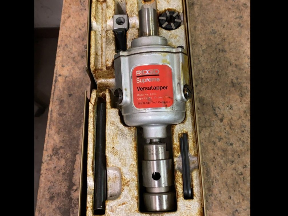 Ridgid 6300, 1/2in Versatapper Tapping Attachment