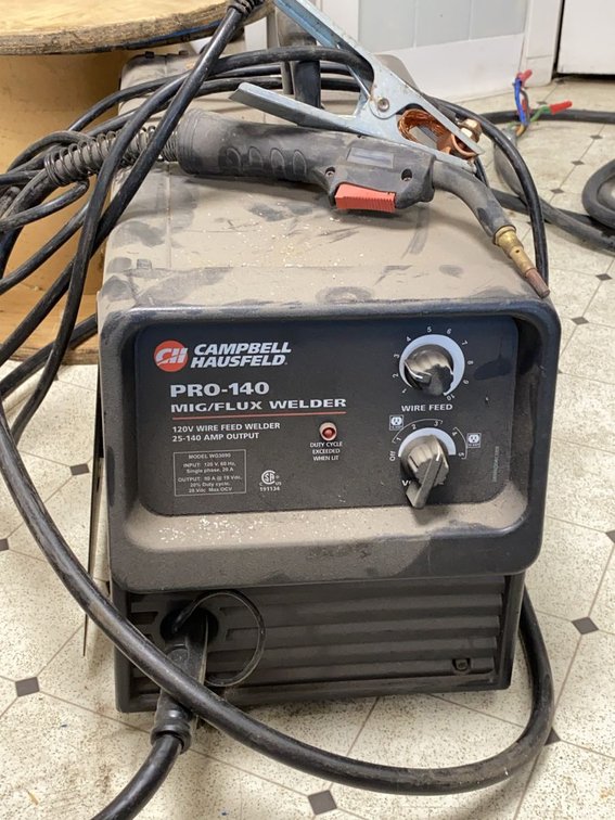 Campbell Hausfeld WG3090 120V MIG/Flux Welder