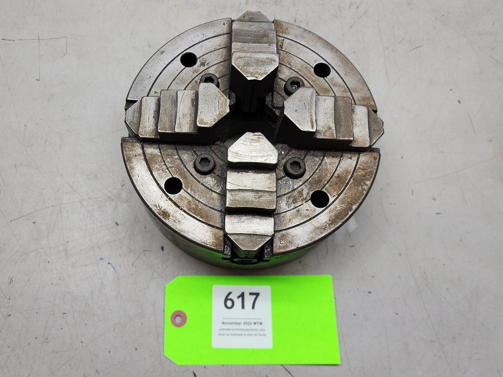 Cushman 4 Jaw Independent Chuck