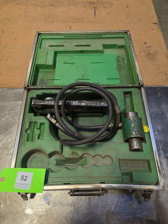 Greenlee No. 767 Hydraulic Hand Pump.