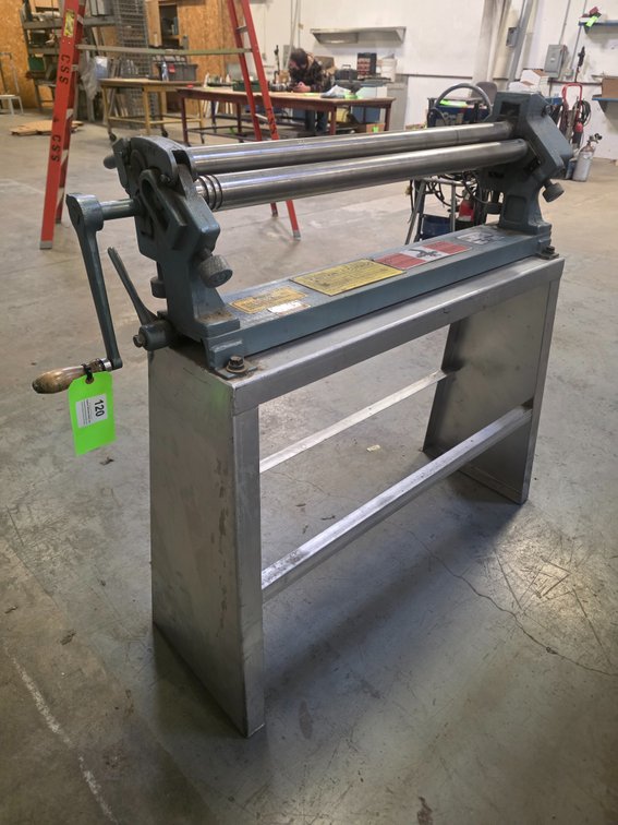 Roper Whitney, Co. Model 381D, Manual Slip Roll.