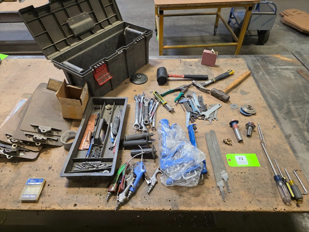 Assorted Hand Tools.