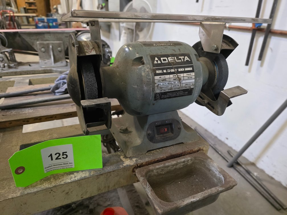 Delta Model 23-680, 6" Double End Grinder.