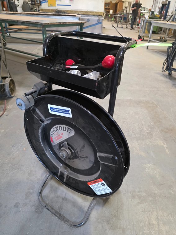 Signode Model DF-15, Steel Banding Cart.