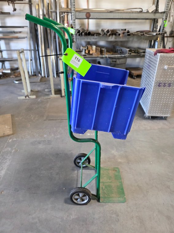 Milwaukee Model 30023, Platform Cart with Stepped Back Support.