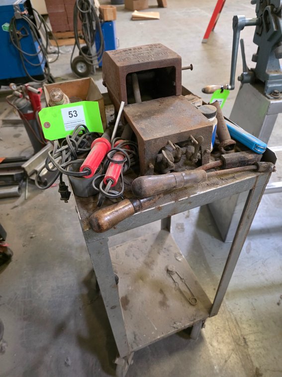 Johnson Gas No. 101, Propane Bench Soldering Furnace.