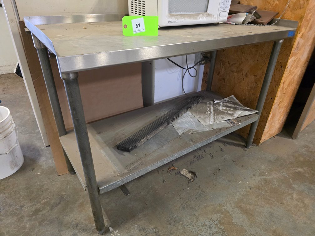 Stainless Steel NSF Table.