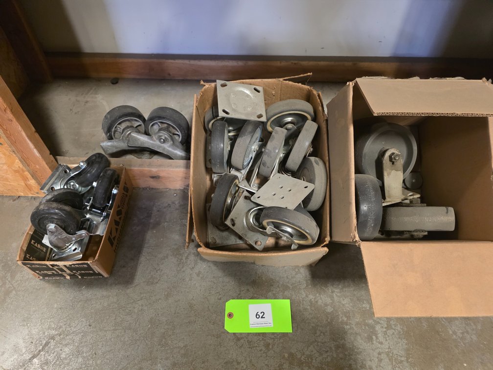 Large Assortment of Casters.