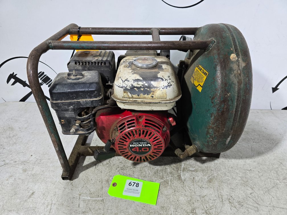 Rol-Air GX120 Portable air compressor Powered by a Honda GX120 OHV 4 HP Gasoline Engine.
