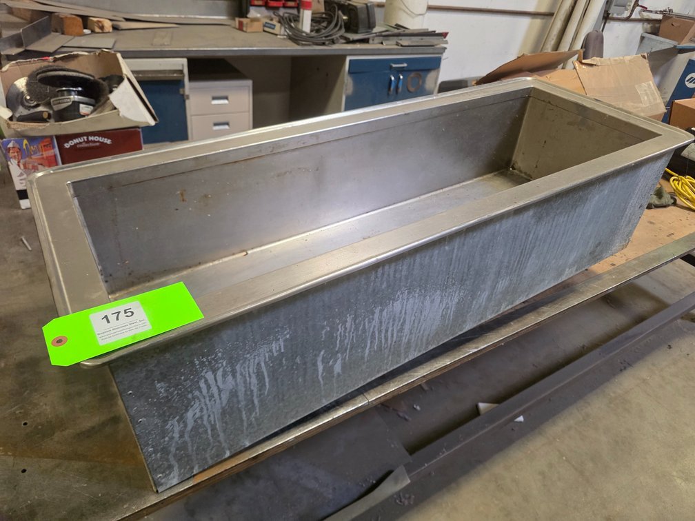Custom Stainless Basin.