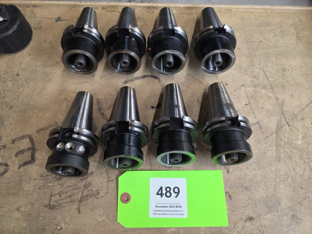(8) Cat 40, Capto C5 Holders.