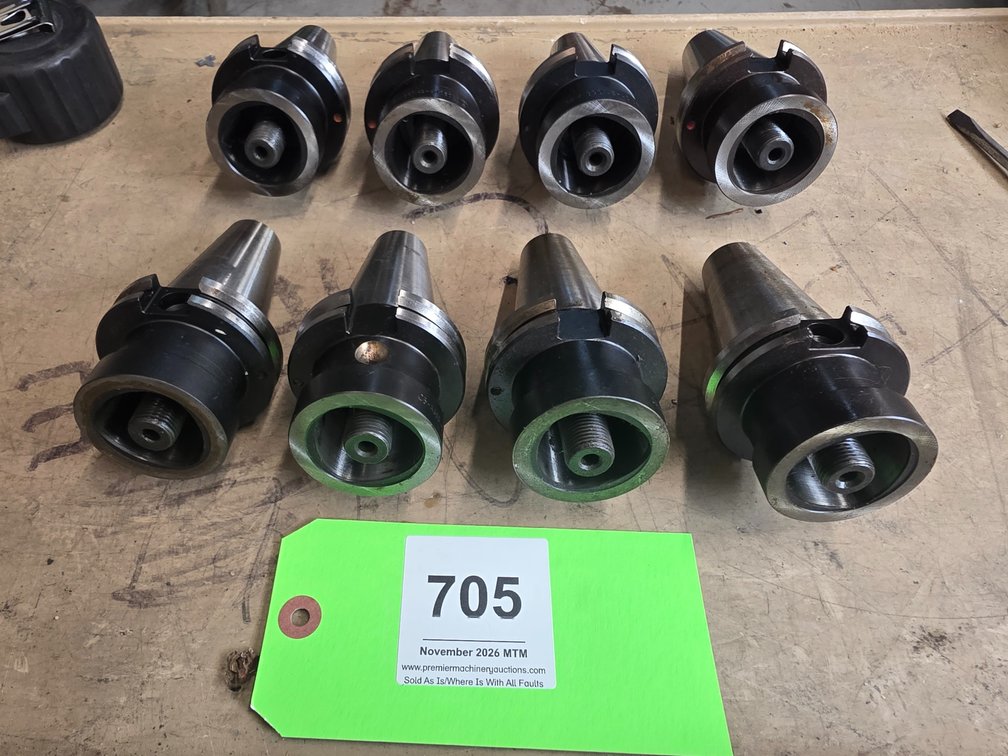 (8) Cat 40 Capto C5 Holders.