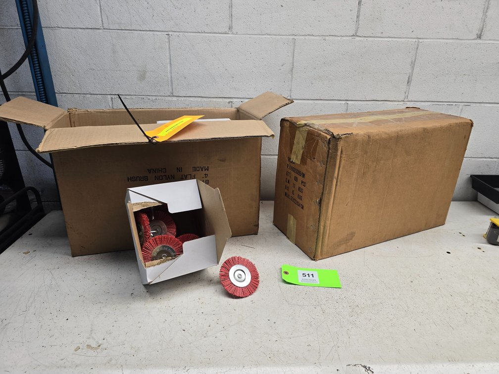 (1-1/2) New Boxs of 4"Flat Nylon Bushes