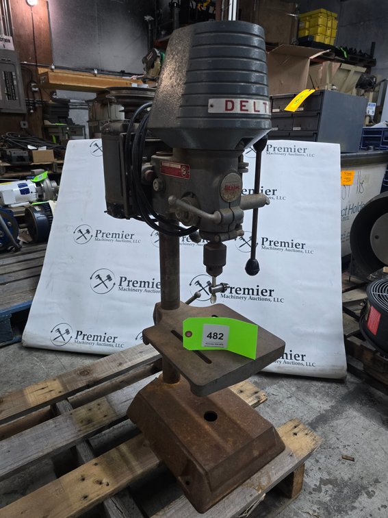 Delta Cat. No.11-100 Benchtop Drill Press.