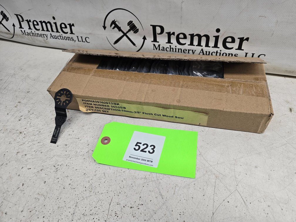 (1) Box of Easy Power 3/8" Flush Cut Wood Saw Blades