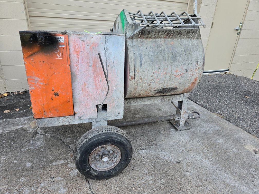 2 HP Electric Cement Mixer.