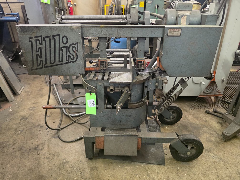 Ellis Model 1600, Horizontal Mitre Band Saw.