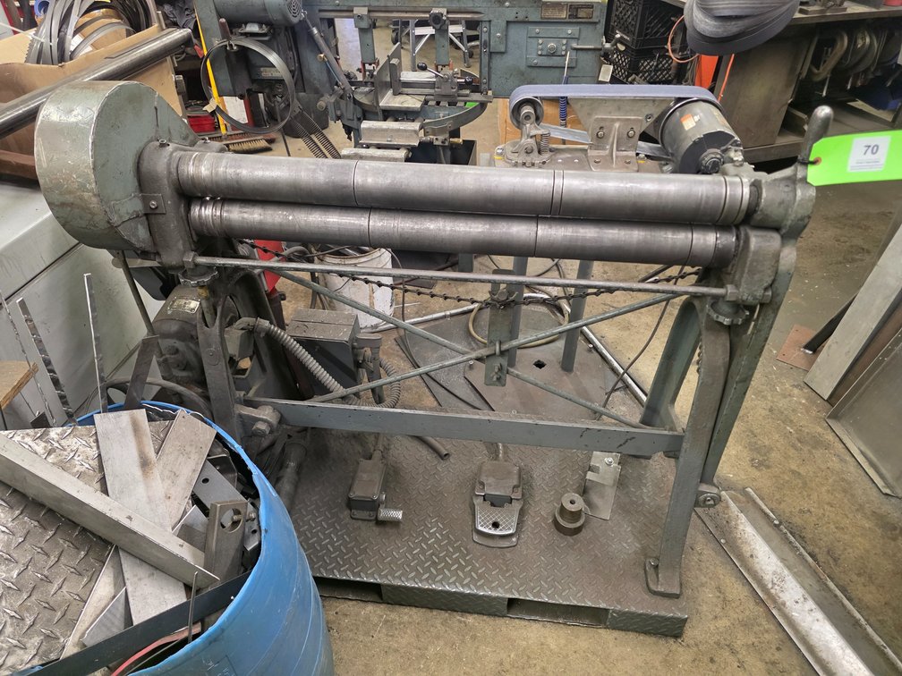 Powered Slip Roll.