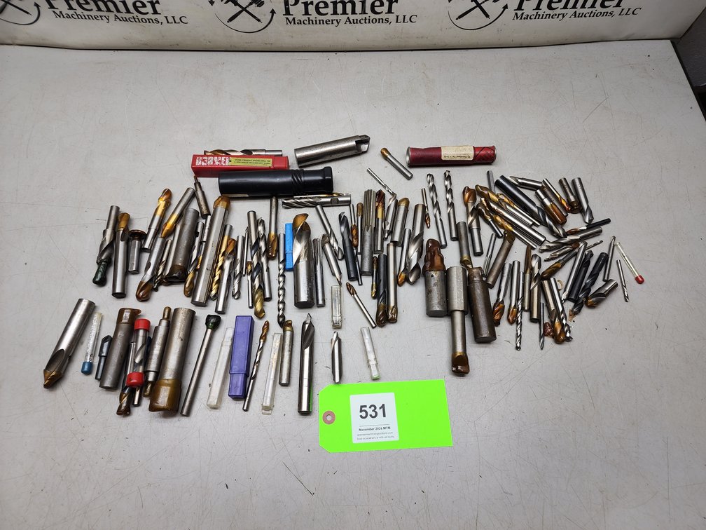 Assorted Cutting Tools.