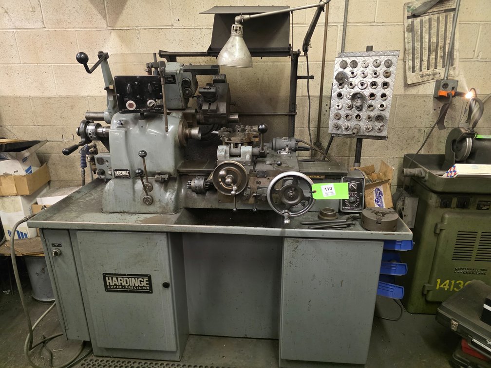 Hardinge HC, High Precision Turret Style Chucker.