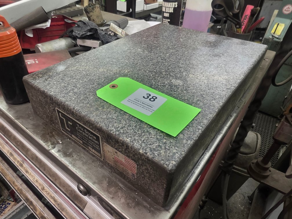 Tru-Stone Grade B, Granite Inspection Plate.