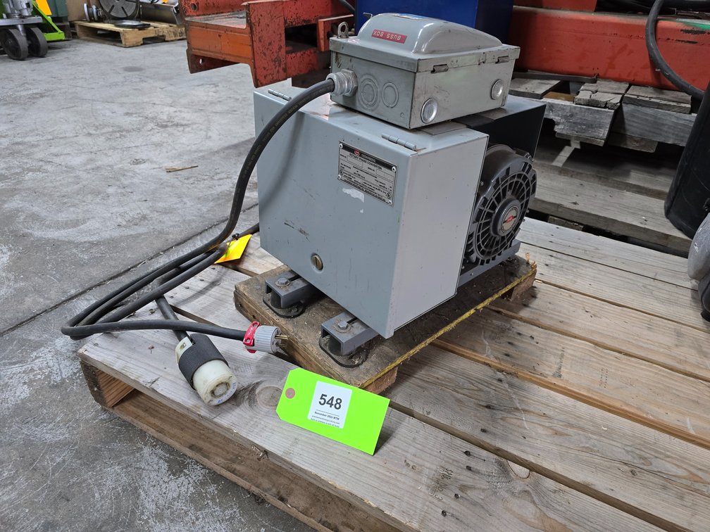 Cedarberg Rotary Phase Converter, 220 Single Phase to 220 3Phase