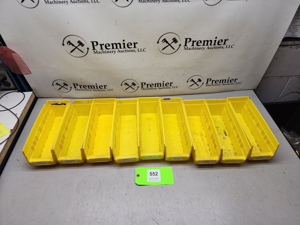 (9) Plastic Bins.